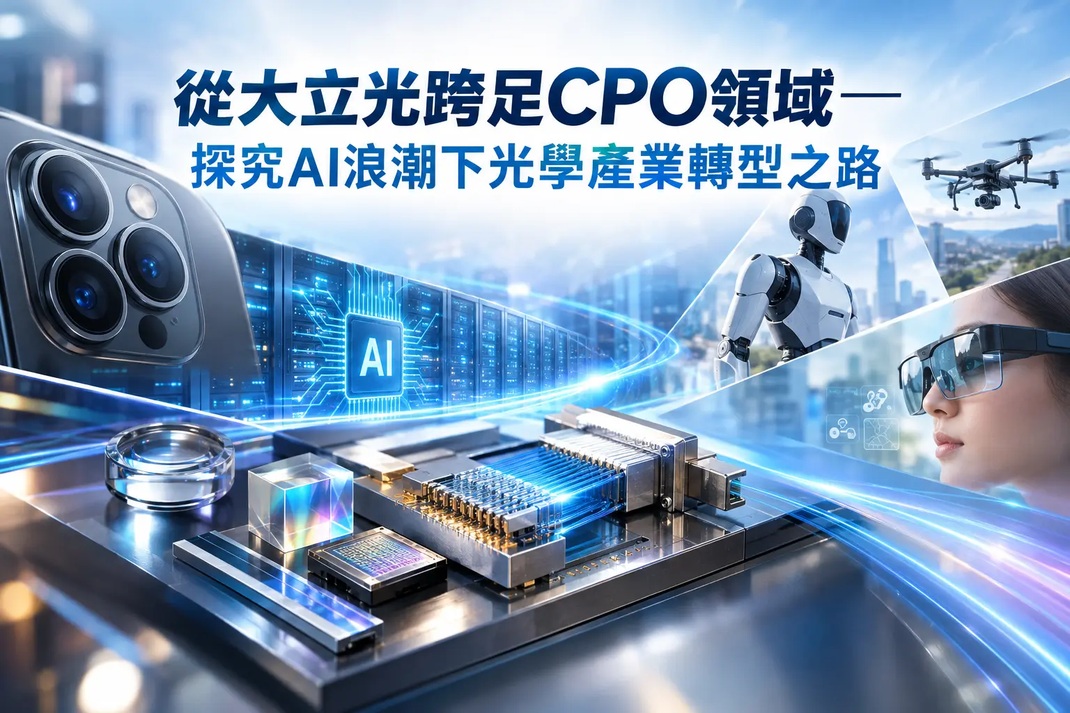 【新興領域/2026.10焦點】從大立光跨足CPO領域—探究AI浪潮下光學產業轉型之路