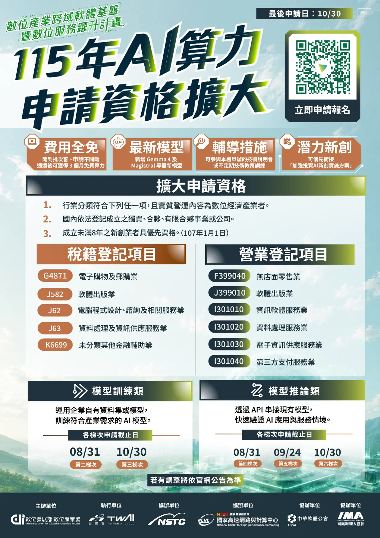 數產署115年免費AI算力服務 申請資格擴大