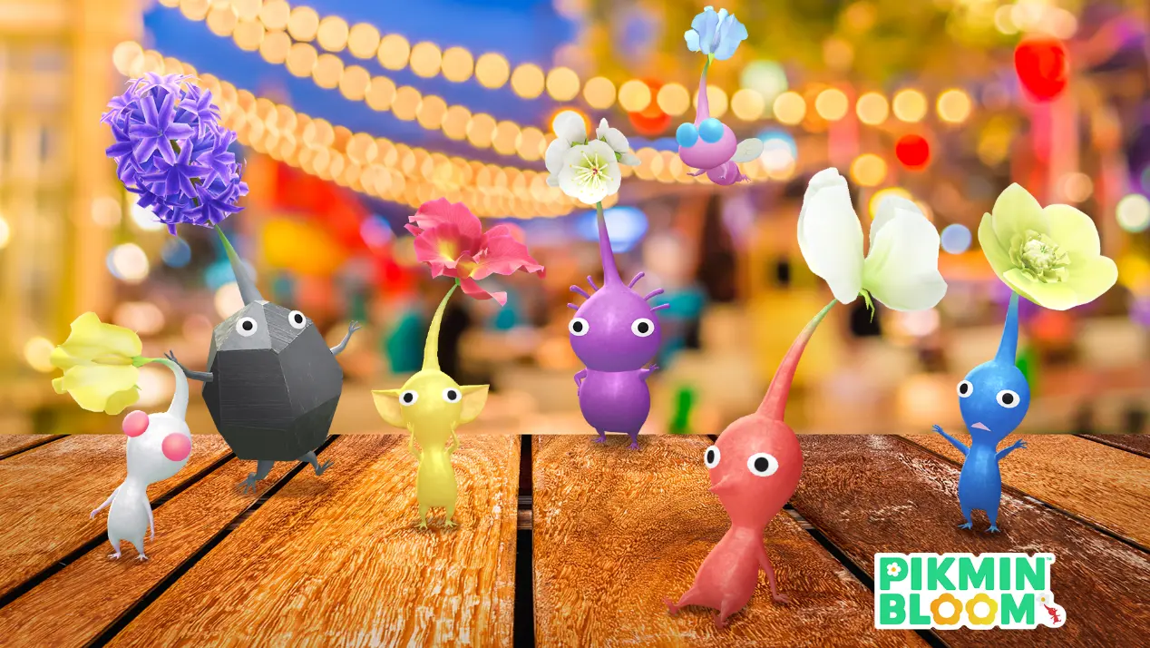 圖片來源：《Pikmin Bloom》