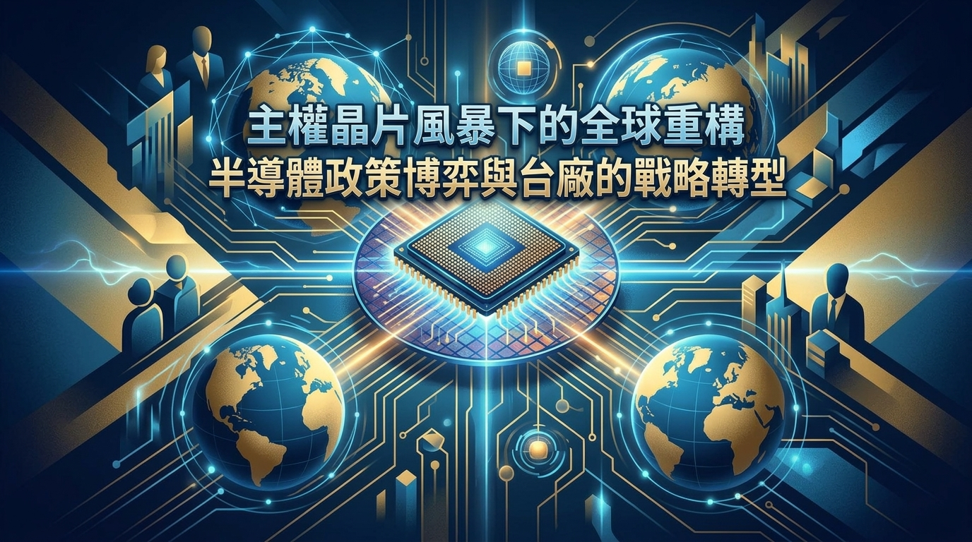 【新興領域/2026.10焦點】主權晶片風暴下的全球重構  半導體政策博弈與台廠的戰略轉型