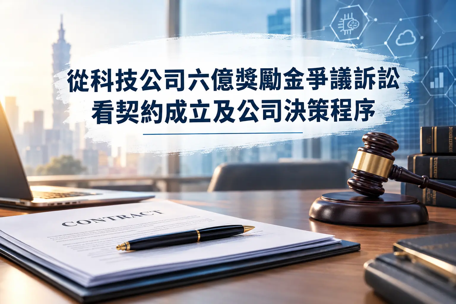 【新創園地專欄-陳全正】從科技公司六億獎勵金爭議訴訟看契約成立及公司決策程序